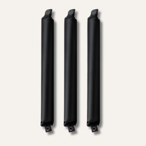 Black Satin Pillow Hair Rollers