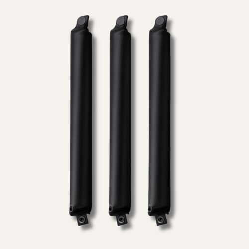 Black Satin Pillow Hair Rollers