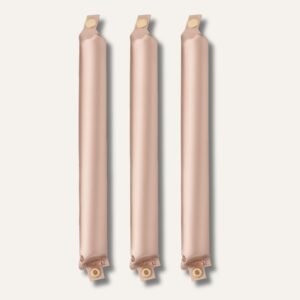 Champagne Satin Pillow Hair Rollers