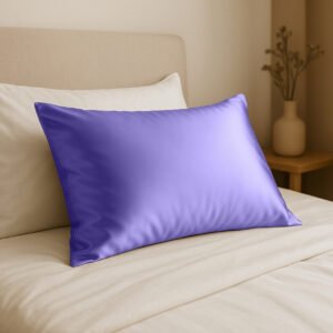 Electric Violet satin pillowcase