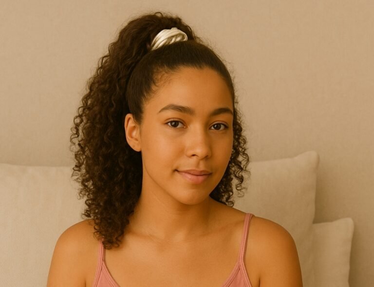 Are Satin Scrunchies Good for Curly