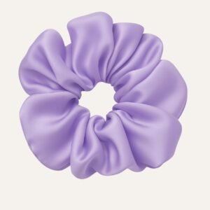 Light Purple Oversized Satin Scrunchie​
