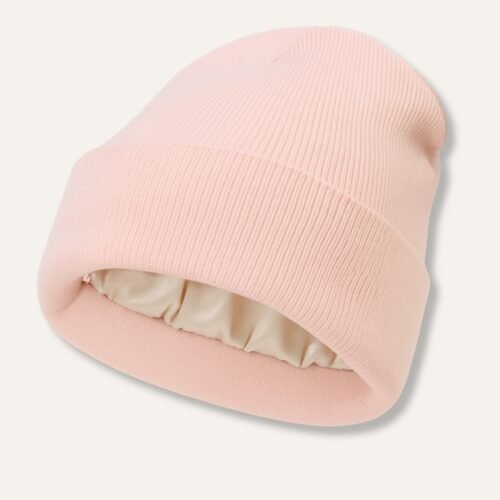 Pink Satin Lined Winter Hats